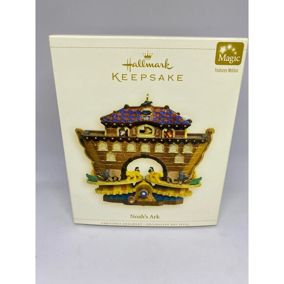 Hallmark Keepsake Noah’s Ark Ornament 2006  Crank in working condition - Picture 1 of 3
